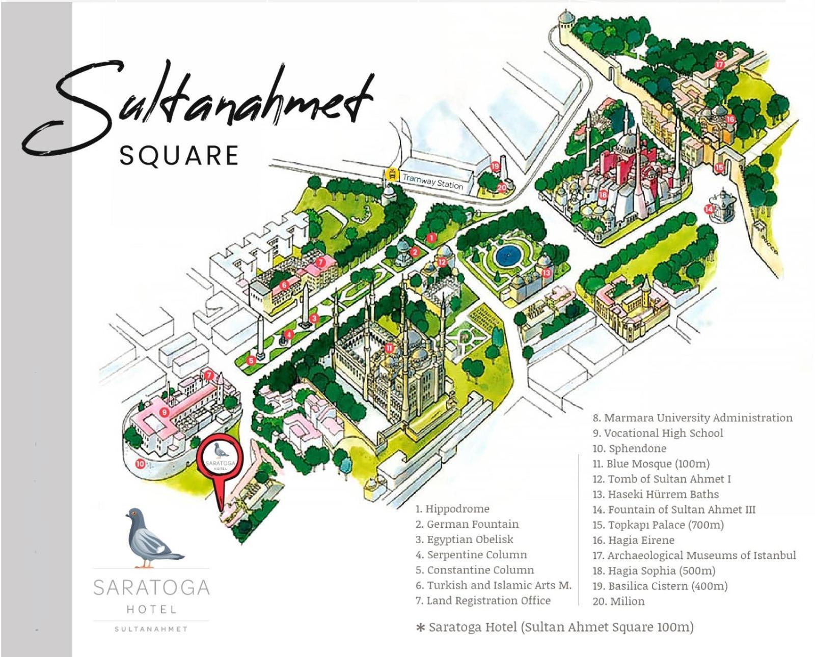 Saratoga Hotel Sultanahmet Istanbul Eksteriør bilde